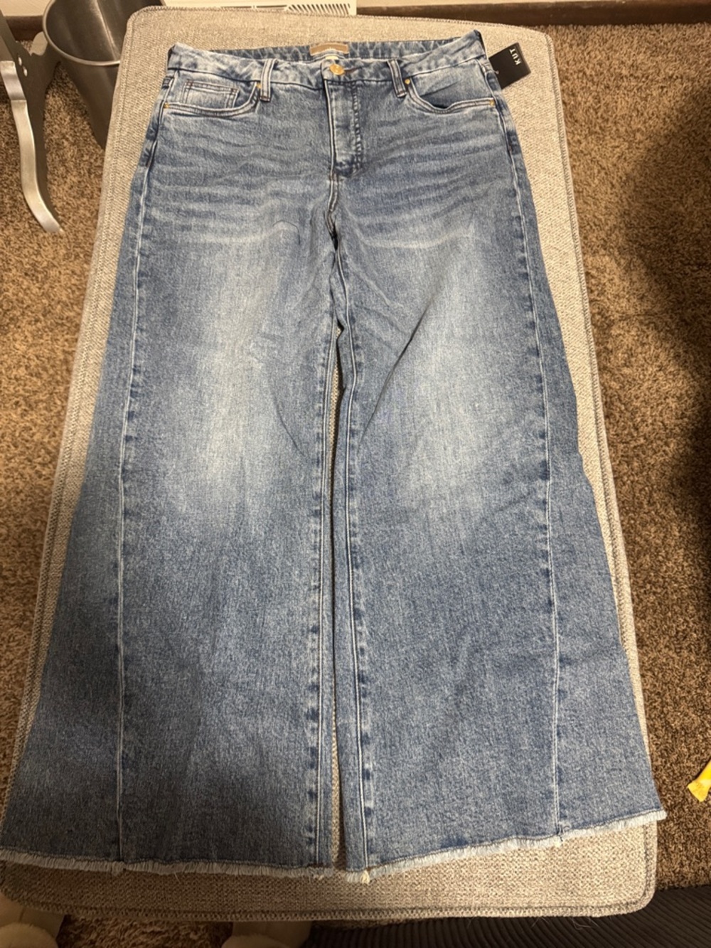 Kut from the Kloth Light Blue Wide Leg Jeans